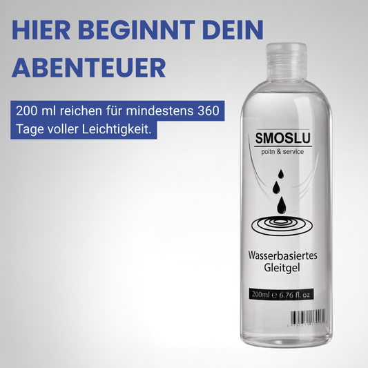 Hautfreundliches, wasserbasiertes Gleitgel