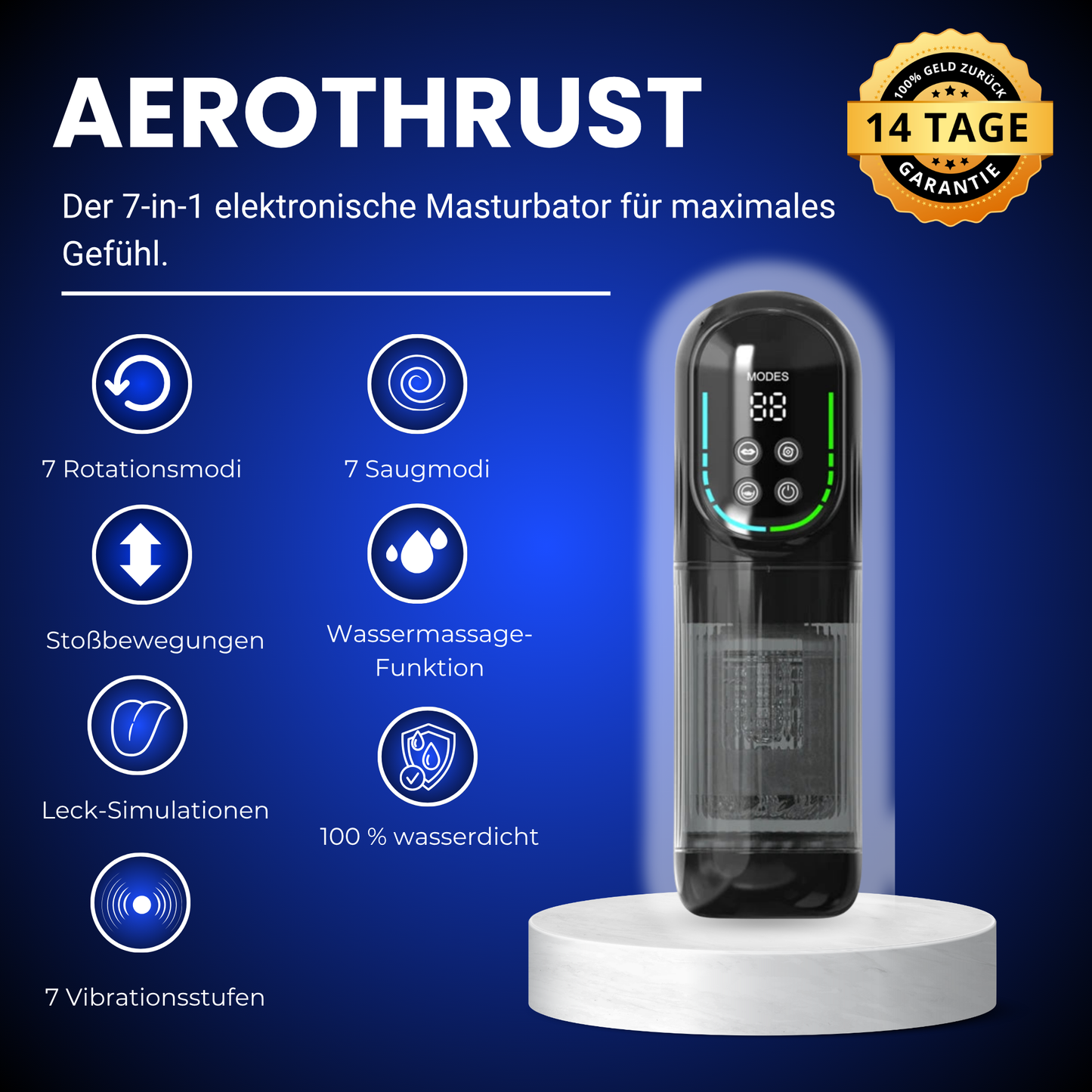 AeroThrust™ – Automatische Bewegung. Maximales Gefühl.